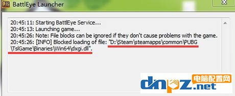 BattlEye Launcher错误 .DLL文件