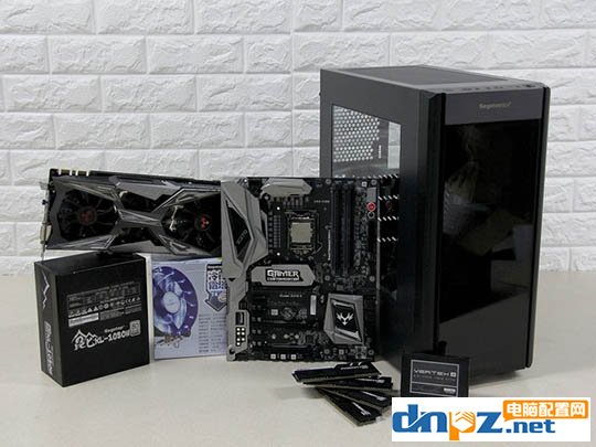 电脑组装教程：i7-8700k+1070ti吃鸡主机装机实录