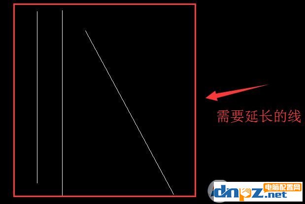 cad中ex命令怎么用?cad ex延伸命令使用方法简介
