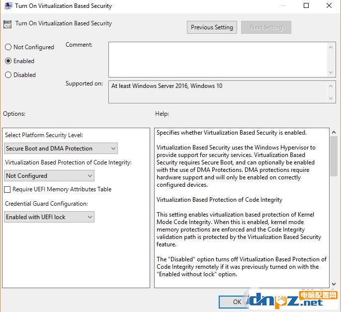 win10启用Windows Defender Credential Guard的操作方法