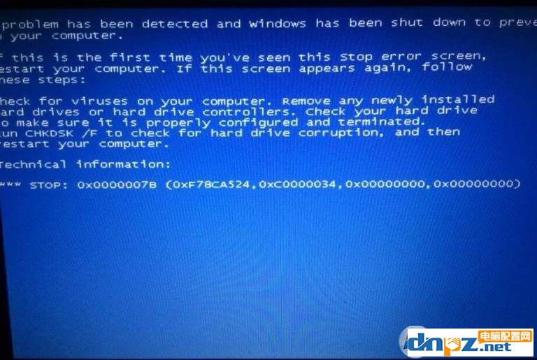 移动硬盘安装win7蓝屏_移动硬盘安装win7蓝屏