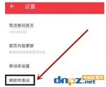 有道词典设置自动查词的方法