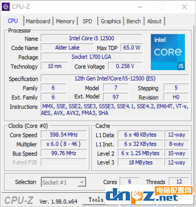 2021年最新12代i5-12500搭配RX6600游戏电脑配置推荐